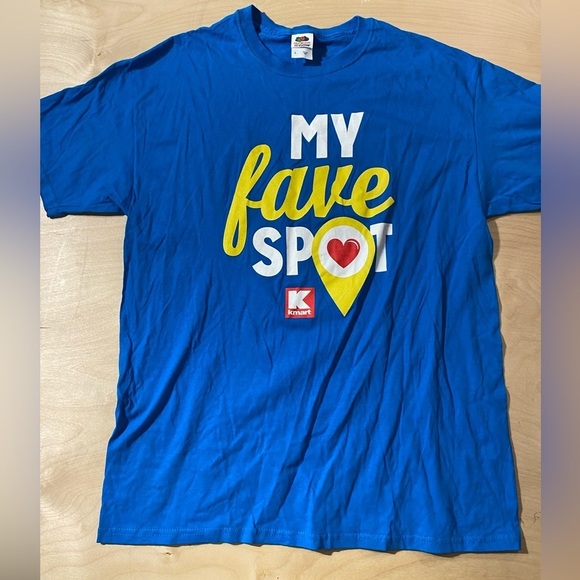 Vintage KMart Tee on Fruit of the Loom Tag Large (JL) - Picture 1 of 11